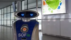 SOFie – роботчето от Сингапур, което вече почиства Летище София