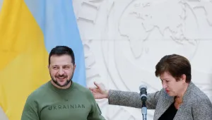 Кристалина Георгиева се срещна със Зеленски: Икономиката на Украйна ще отбележи ръст с около 4,5%