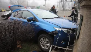 Катастрофа с два автомобила на 