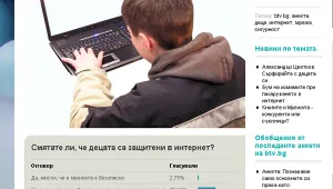 Анкета: Децата не са защитени в интернет