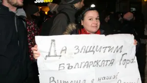 Пореден протест срещу промените в Закона за горите