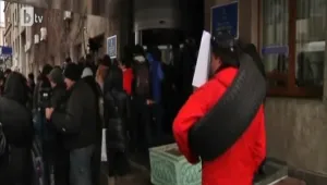 Протест срещу дупките по пътищата в Украйна