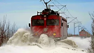 Снегът остави десетки хиляди без ток в Словения