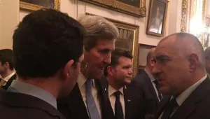 Борисов си е говорил с Кери на прием във Великобритания