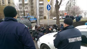 Показен арест на мигранти в Бургас 