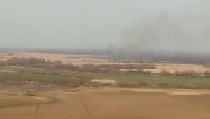 Голям пожар бушува край Тутракан