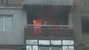 Евакуираха блок в Русе заради пожар