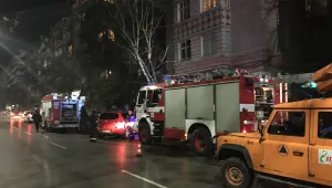 Пожар избухна тази вечер в центъра на София