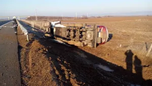 Възстановиха временно движението по АМ „Тракия“ между Стара и Нова Загора