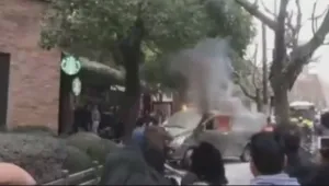 Ван се вряза в пешеходци в Шанхай, най-малко 18 души са ранени (ВИДЕО)