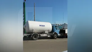Хасково: Бензиностанция съхранява газ в цистерна, маскирана с надпис „Вода”