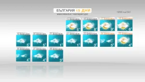 Вижте какво ще е времето до края на февруари