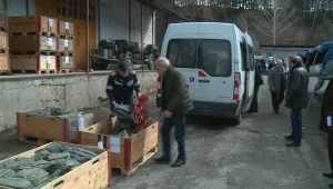 Доброволци получиха екипировка от Швейцария