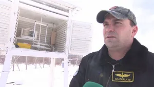 И максималните температури днес останаха под нулата