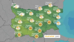 И днес ще е слънчево и топло