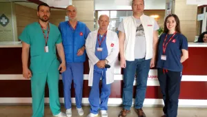 Медици спасиха живота и ръката на мъж след инцидент с електрически трион