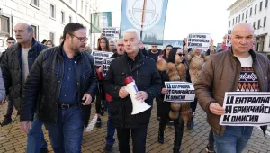 Волен Сидеров и активисти на 