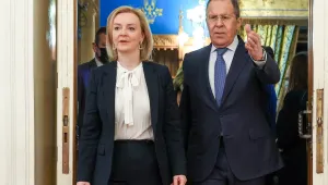 Лавров определи преговорите с Лиз Тръс за Украйна като разговор 