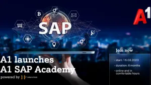 А1 стартира академия за SAP консултанти в партньорство с Data Solutions