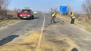 Тежка катастрофа затвори пътя между Лъка и Каблешково