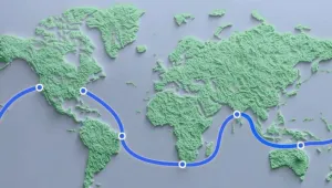 Meta полага 50 000 км подводен кабел, свързва пет континента