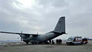 Военният самолет „Спартан“ летя два пъти днес - за донорска ситуация и за болно дете