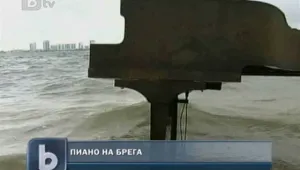 На брега на Флорида се появи… пиано