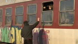 Сняг във влака – възможно е