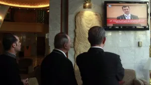 Сирийците у нас на протест