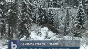 Снегът блокира десетки селища в Родопите