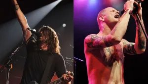 Вокалистите на Foo Fighters и Slipknot с общо парче