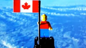 Първият Lego-човек в Космоса 