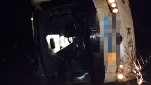 Автобус с българи се преобърна в Турция