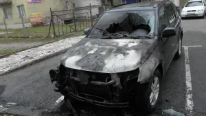 Изгоря джипът адвокат в управата на Локо (Пловдив)
