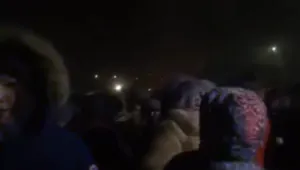 Зимна дискотека при минус 43 градуса (ВИДЕО)