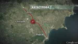 Минути преди Нова година: Младеж загина при катастрофа край Бургас