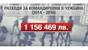 Над 1 млн. лв. са похарчили депутатите за командировки в чужбина