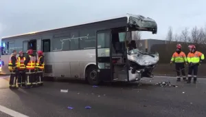 Над 65 души пострадаха при верижна катастрофа край Париж (ВИДЕО)