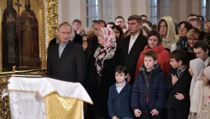 Владимир Путин посрещна Коледа в Санкт Петербург
