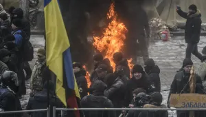 Сблъсъци в Киев между протестиращи и полиция (СНИМКИ И ВИДЕО) 