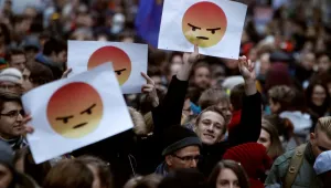 Младежи протестираха в Будапеща с искане за образователна реформа