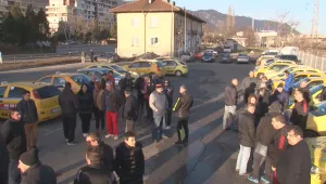 Протест в подкрепа на таксиметров шофьор във Враца