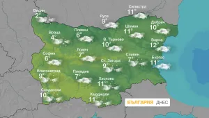 Предупреждения за значителни количества дъжд днес и утре