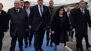 Премиерът Борисов пристигна в Истанбул за откриването на „Турски поток“