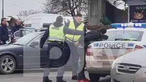 Повдигнаха обвинение на шофьора, задържан при зрелищната гонка в София