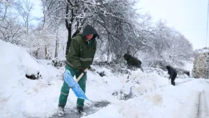 Студ под минус 20 градуса скова Западните Балкани, 9000 домакинства в Сърбия са без ток