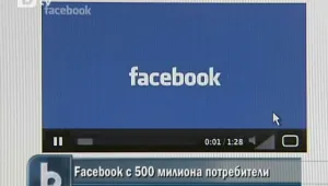 Facebook вече с над половин милиард активни потребители!