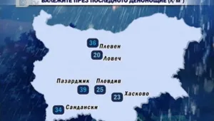 Бурите засегнаха предимно Западна България