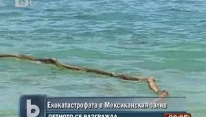 Нефтеното петно в Мексиканския залив се разгражда
