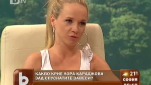 Лора Караджова вдига завесите в нов клип